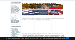 Desktop Screenshot of container-maison.com